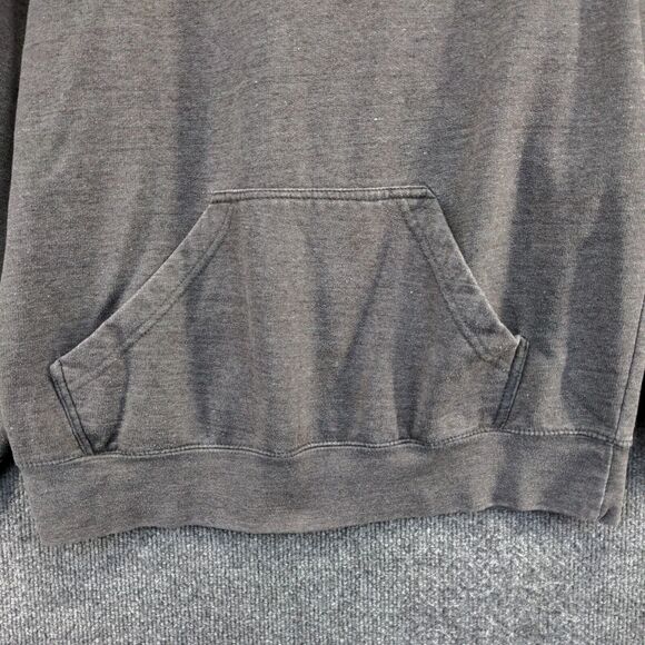 Case IH Men's International Harvester Hoodie Gray Medium Long Sleeve Pullover - Picture 9 of 16